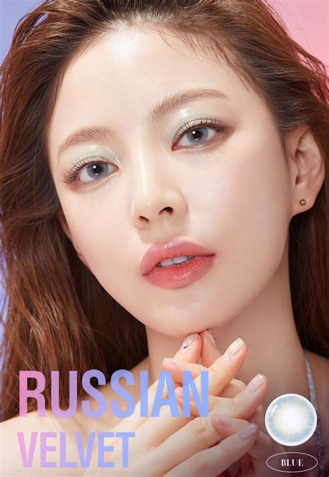 Olens Russian Velvet 1 Month Blue 香港網上隱形眼鏡 Hkcons