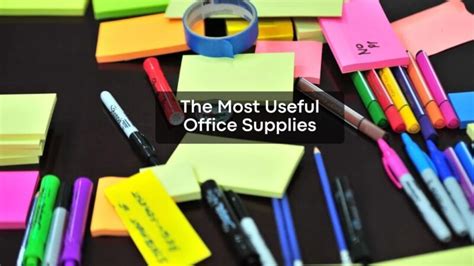 The Most Useful Office Supplies Financebuzz