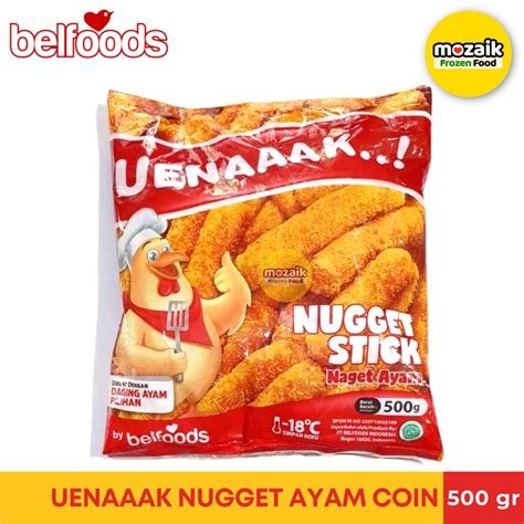 Jual Belfoods Nugget Ayam Stik Frozen Mart Frozen Food Palembang 500gr