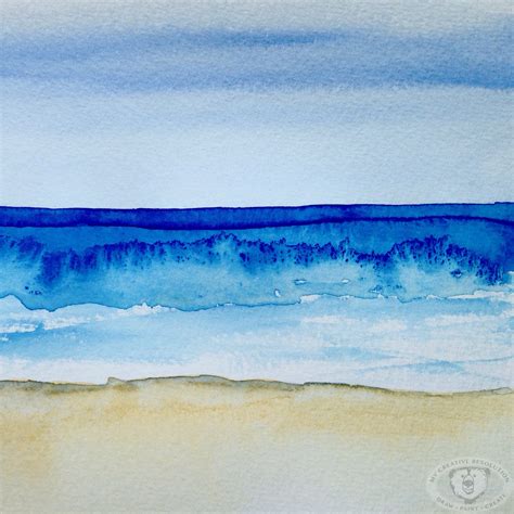 Ocean Watercolor Paintings