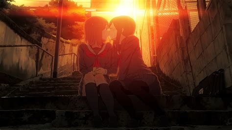 2 Anime Characters Kissing Anime Kissing Deviantart Kiss Bodewasude