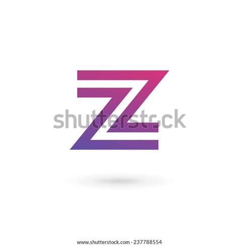 Letter Z Number 2 Logo Icon Stock Vector Royalty Free 237788554