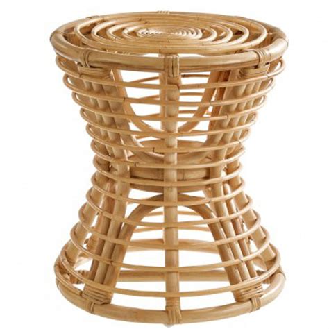 Maka Natural Rattan Stool Rattan Furniture Rattan Stools Stools