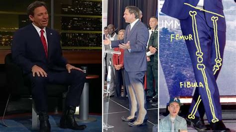 Ron Desantis Finally Got Called Out Over Alleged Shoe Lifts Heeled Boots