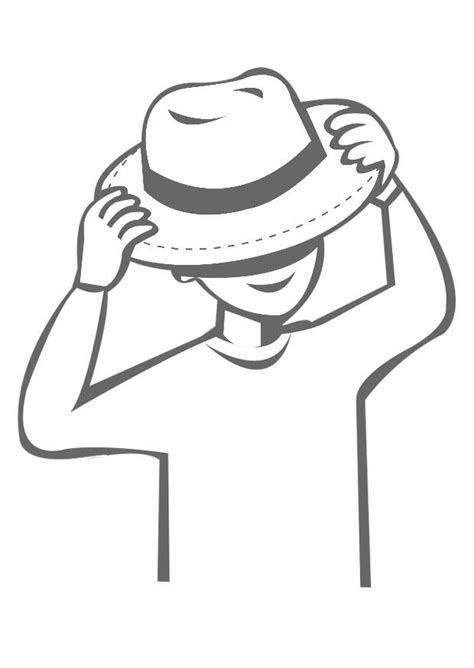 Put On The Hat Clipart Best