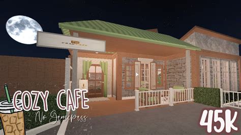 Cozy Bloxburg Cafe Idea