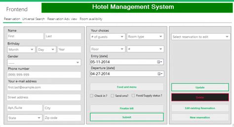 Hotel Management System Software In C With Source Code Techringe