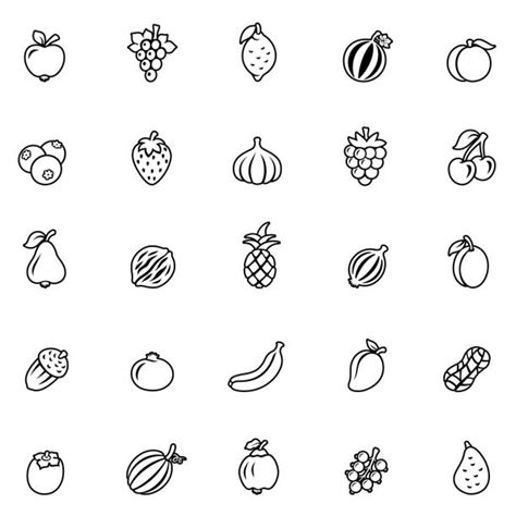 1100 Fruit Salad Icon Stock Illustrations Royalty Free Vector