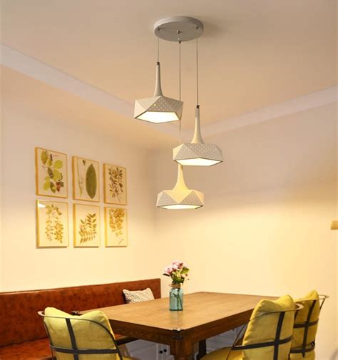 Led Chandelier Simple Modern Living Room Restaurant Bar Creative