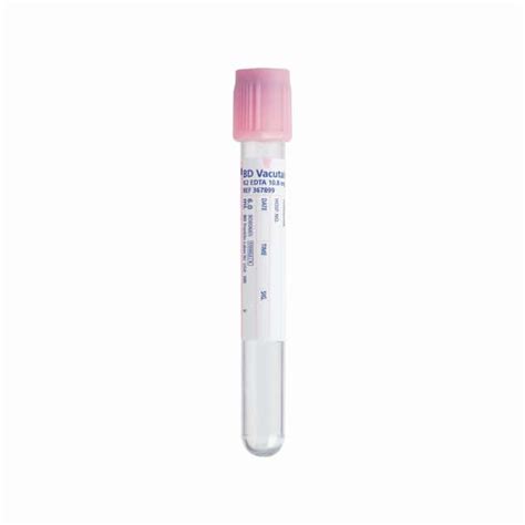 Bd Vacutainer Plastic Blood Collection Tubes With K Edta Hemogard My