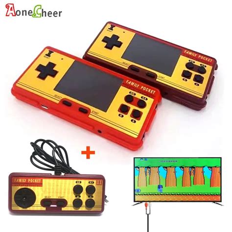 Handheld Game Player With External Gamepad For 2 Player Built In 638