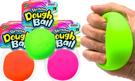 Buy Stretchy Balls Stress 1 Ball By Fun A Ton Soft Dough Stress Ball Pull And Stretch Hand