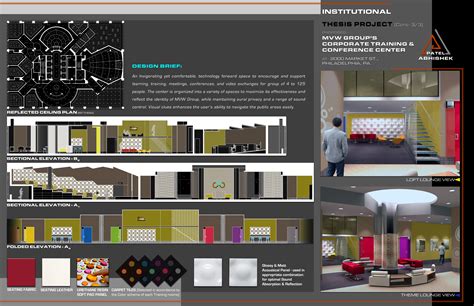Interior Architecture And Design Portfolio Sample By