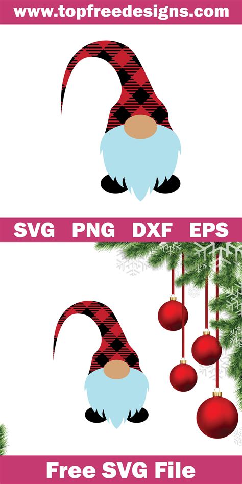 Get Christmas Gnome Svg Free Pics Free Svg Files Silhouette And