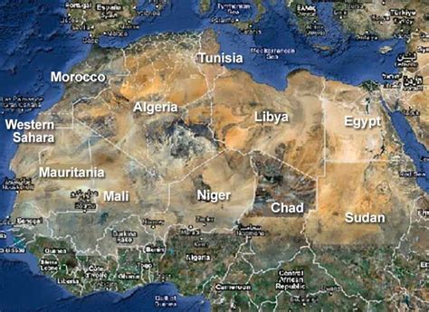 The Sahara Desert Location Landscape Water And Climate Desertusa