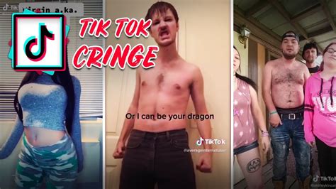 Tik Tok Cringe Compilation Try Not To Laugh Intense Youtube