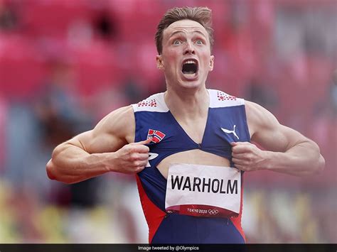 Tokyo Olympics Norways Karsten Warholm Wins Mens Olympic 400m