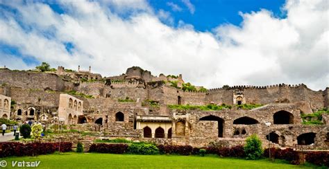 Golconda Fort Built In 1600s Andhra Pradesh India South India