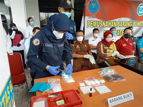 BNN Provinsi Jateng Berhasil Amankan Jaringan Narkoba Antar Kota Di Jateng