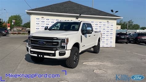 This Truck Is A Beast Special Order 2022 Ford F250 Platinum Tremor