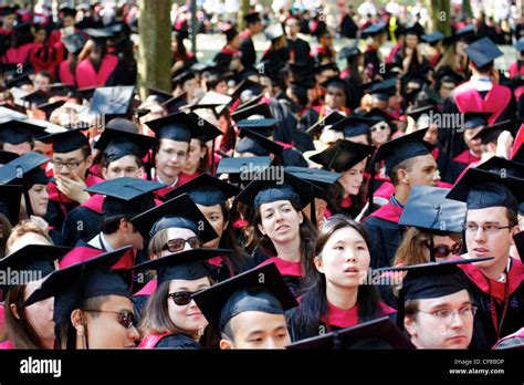 Harvard University Students Graduation Hi Res Stock Photography And