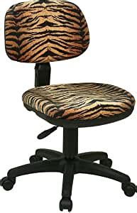Animal print fice chair 2021 from cow print office chair, source:pinterest.com. Amazon.com: SC117-244 OFFICE STAR WORK SMART TIGER ANIMAL ...