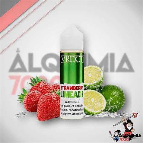 Verdict Strawberry Limeade 60ml Alquimia7030