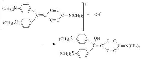 Stoichiometry Of Reaction Between Crystal Violet And Naoh Ii