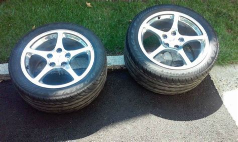 Set Of 4 C5 Wheels And Goodyear Run Flat Tires For Sale Corvette