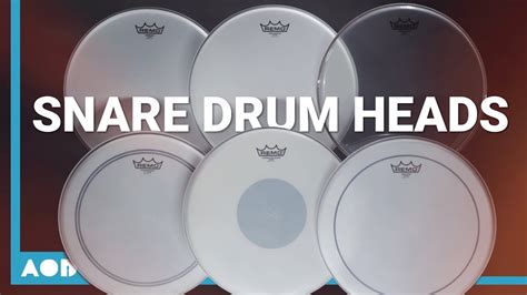 Snare Drumhead Comparison Finding Your Own Drum Sound Youtube
