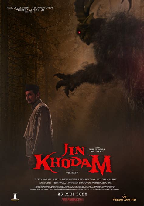 Cinépolis Indonesia On Twitter Official Poster Jin Khodam Dia Hanya