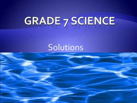 Ppt Grade 7 Science Powerpoint Presentation Free Download Id2229802