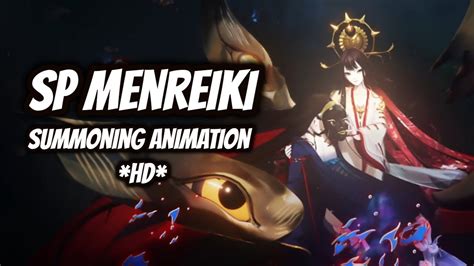 Onmyoji Sp Menreiki Summoning Animation Hd Youtube