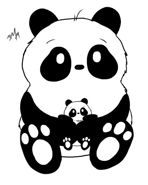 Daily Doodle Panda Bears By Calicokitties On Deviantart