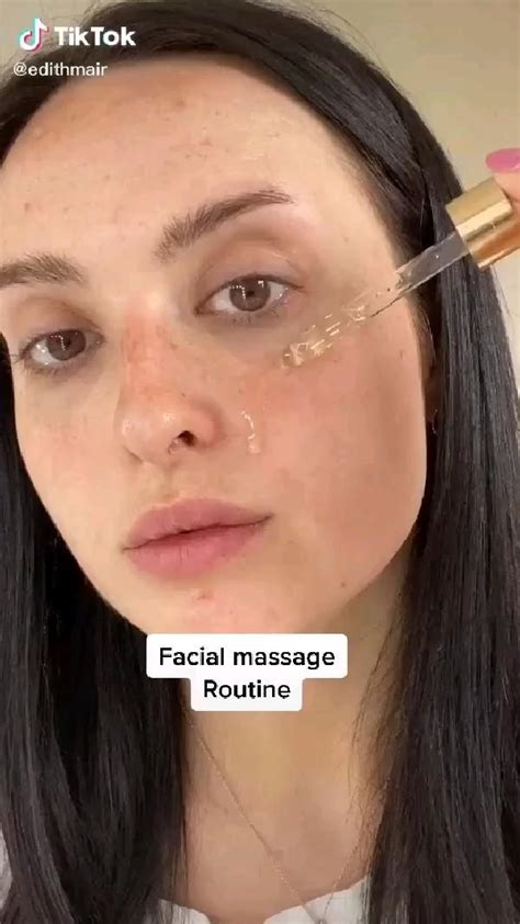 Facial Tutorial Facial Massage Routine Facial Massage Beauty Skin Care Routine
