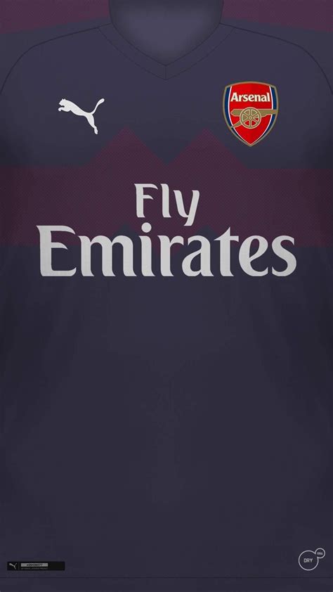 Arsenal 201819 Away Kit Wallpaper Afc Coyg Camisa De Futebol