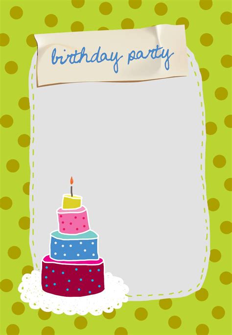 Pin On Birthday Invitation Templates