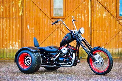 Custom Harley Davidson Sportster Based Hot~rod Inspired Trike Custom