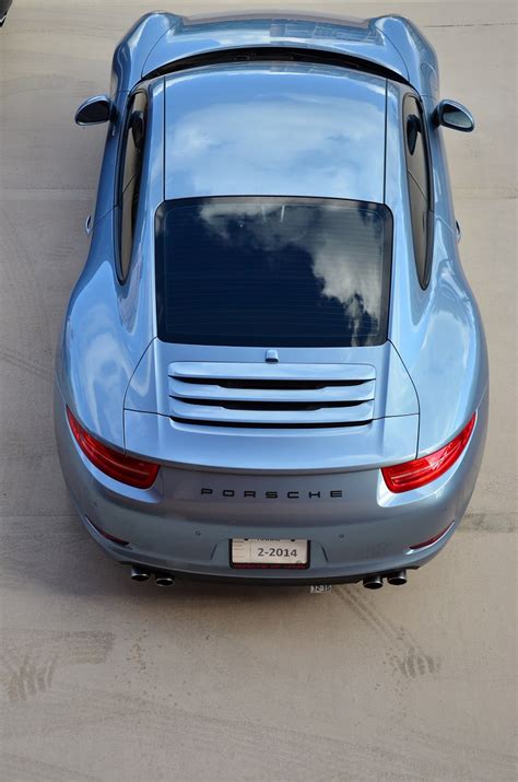 Ice Blue Metallic Porsche Colors