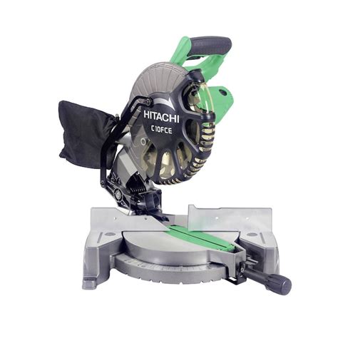 Hitachi 10 In 15 Amp Compound Miter Saw In The Miter Saws Department At