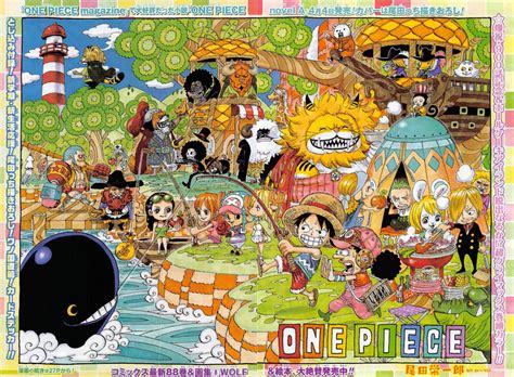 Yonkouproductions On Twitter One Piece Color Spread