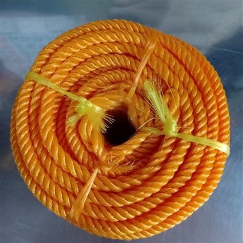 Orange Polypropylene Rope Poly Rope Latest Price Manufacturers