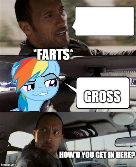 The Rock Driving Mlp Imgflip