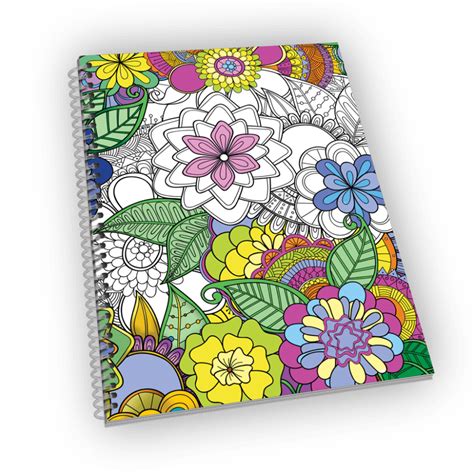 Coloring Journals With Modern Designs School Datebooks
