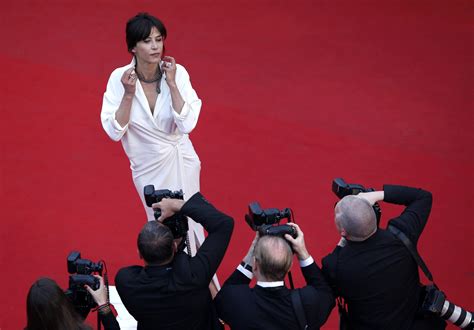 Spacco Mozzafiato Sul Red Carpet Sophie Marceau Os A Cannes