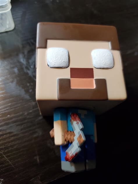 Minecraft Papercraft Herobrine With Armor