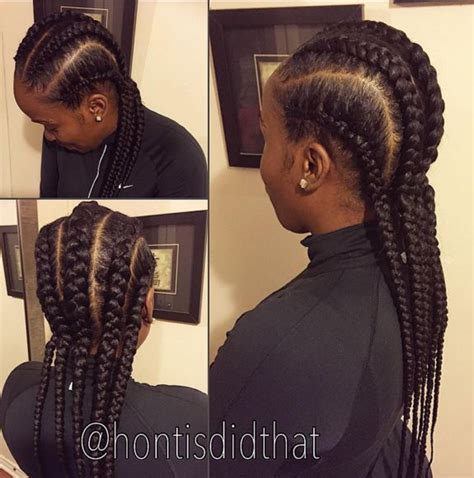 Jumbo Cornrow Braids Are A Thing Check Out 12 Women Rocking Out To This Traditional Style