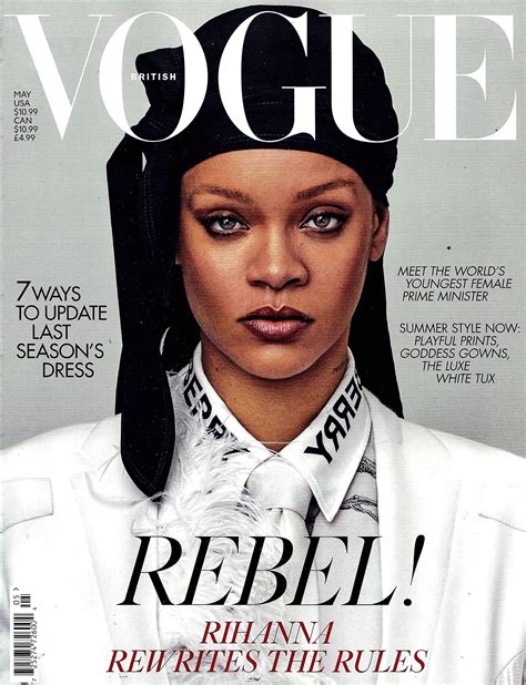 Cover Page Of Vogue Magazine May 2020