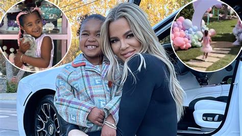 Khloe Kardashian Throws Daughter True 4th Birthday Party Photos