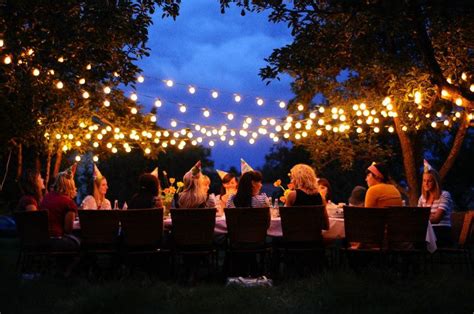 Just Found The Theme For My September Party Backyard Party Lighting